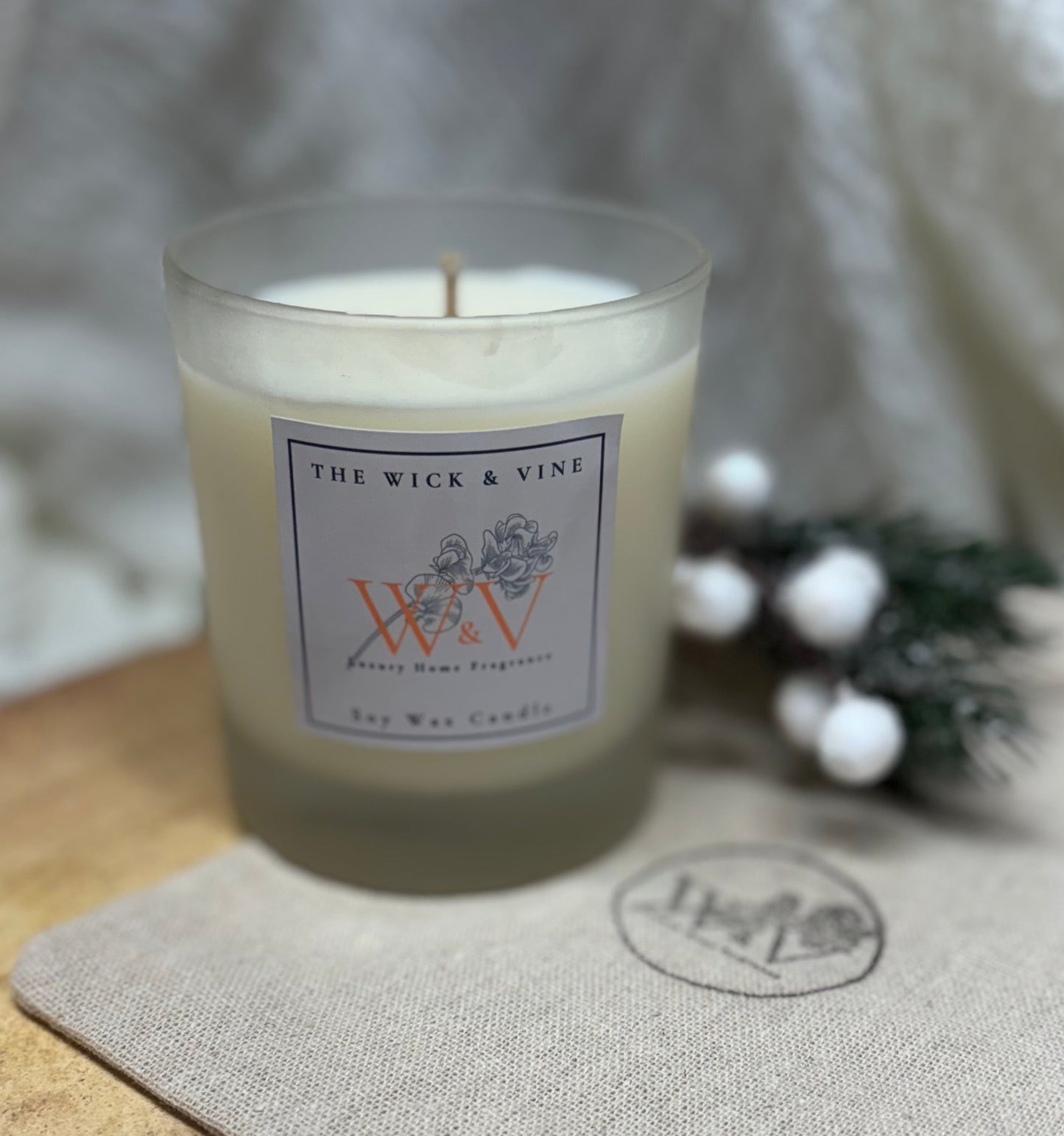 Winter Inspired Candle