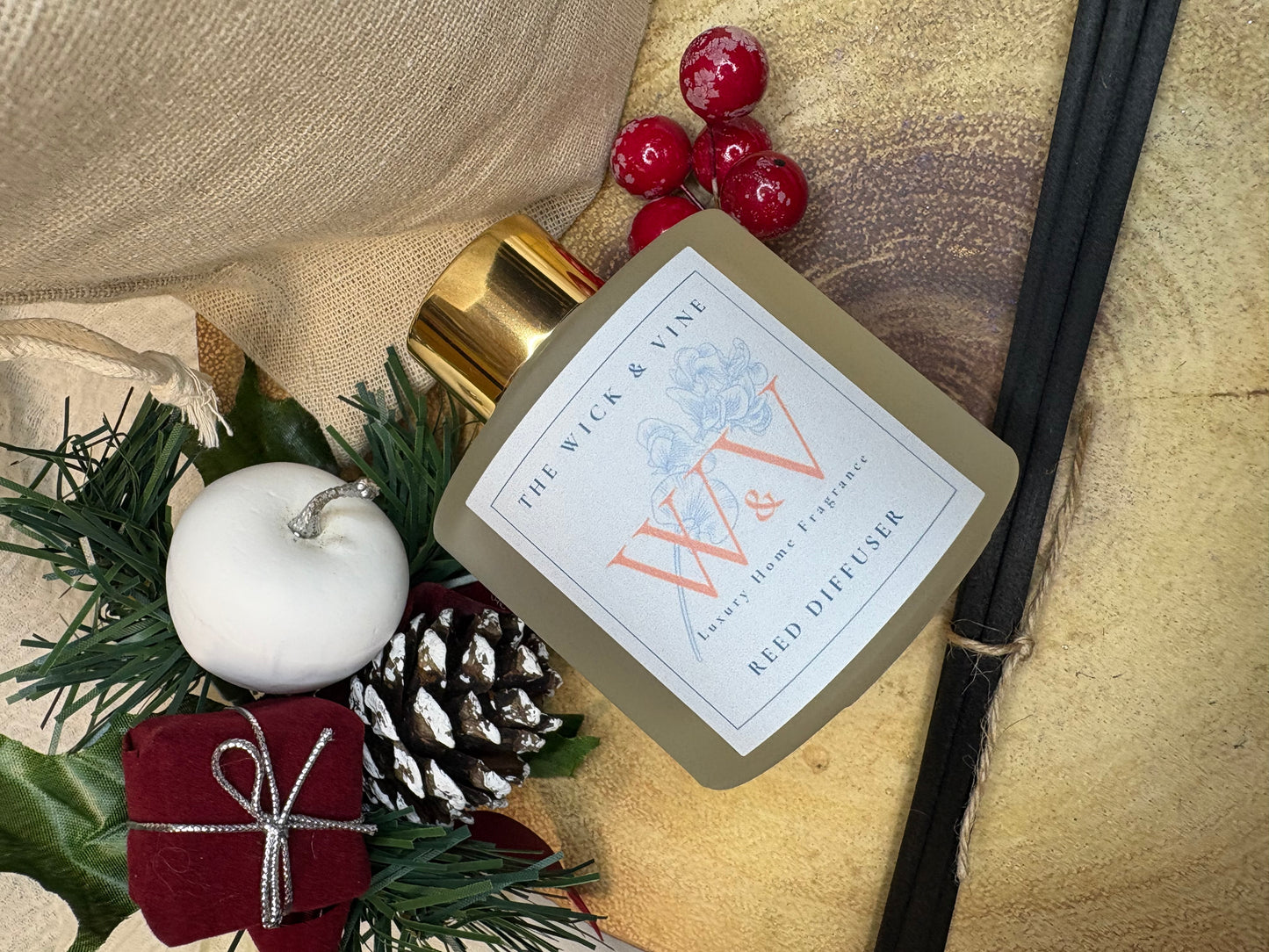 Winter Inspired Reed Diffuser